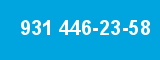 931 446-23-58